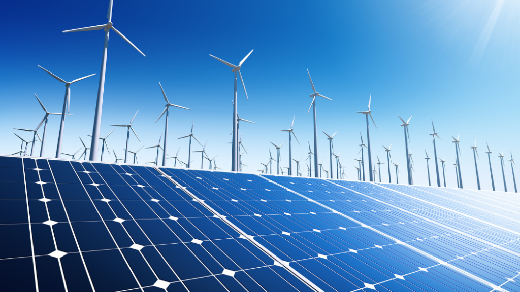 Estudo revela aumento da adoção de energia solar e eólica no Brasil e declínio na utilização de combustíveis fósseis.